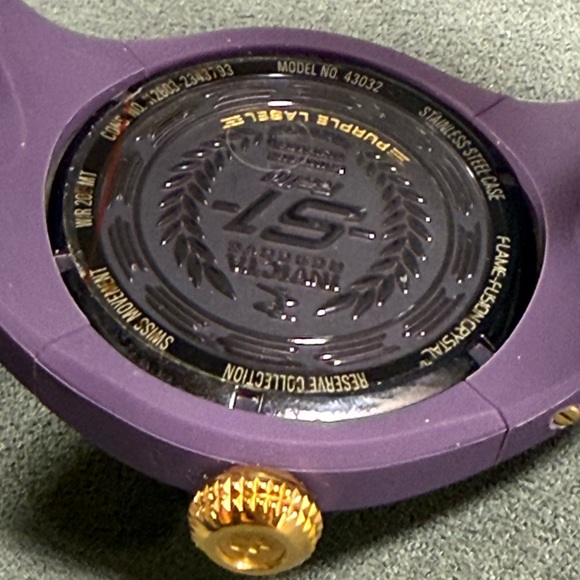 Invicta Purple and Gold Reserve Watch - Picture 7 of 7